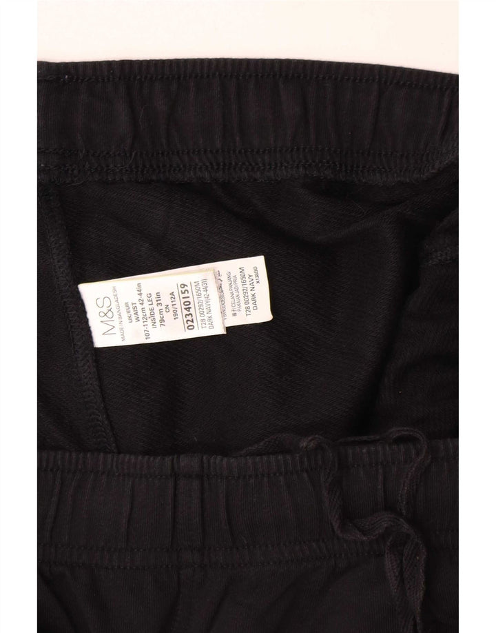 Ανδρική αθλητική φόρμα Marks & Spencer 2XL Μαύρο βαμβακερό