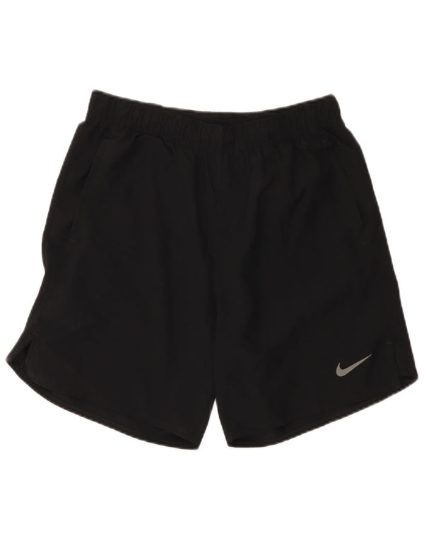 Γυναικείο αθλητικό σορτς Nike Dri Fit UK 10 Μικρό μαύρο πολυεστέρα