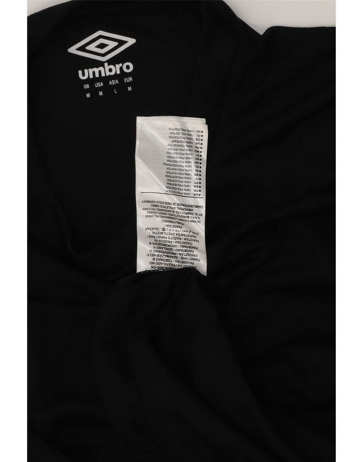 Ανδρικό T-Shirt Umbro Top Medium Μαύρο Πολυεστέρας