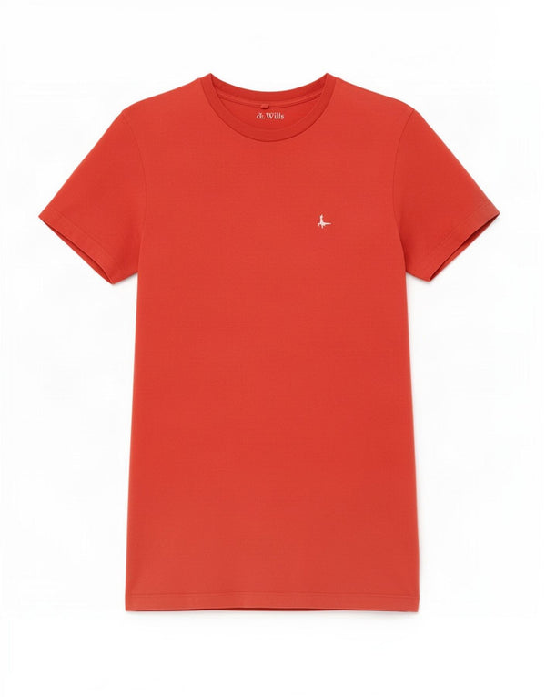 Jack Wills Ανδρικό T-Shirt Classic Fit Top XS Red