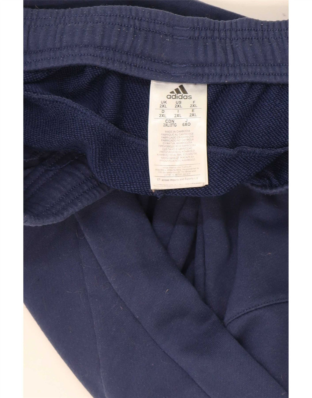 Ανδρική φόρμα Adidas Παντελόνι Joggers 2XL Navy Blue Polyester