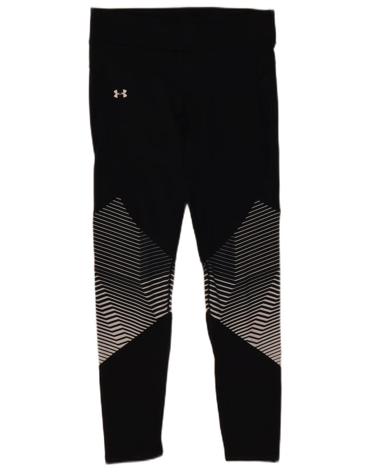 Under Armour Γυναικείο Κολάν UK 12 Medium Black Geometric