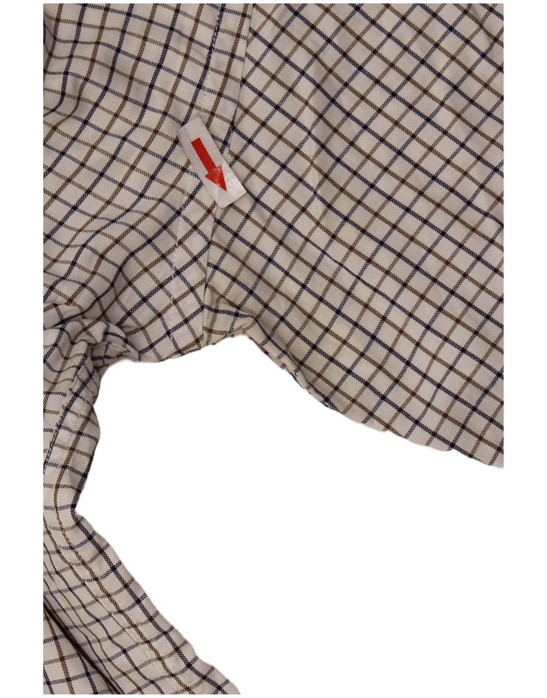 Ανδρικό πουκάμισο Gant Regular Fit 2XL White Check Cotton