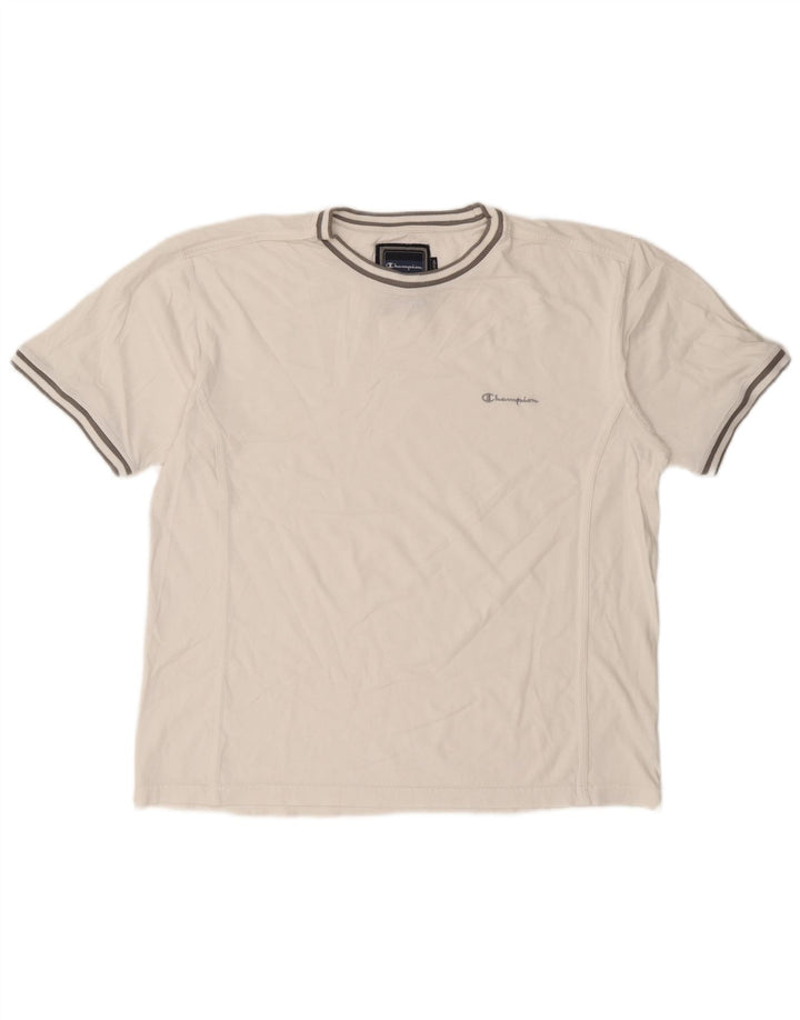 Ανδρικό T-Shirt Champion Top XL Λευκό βαμβακερό