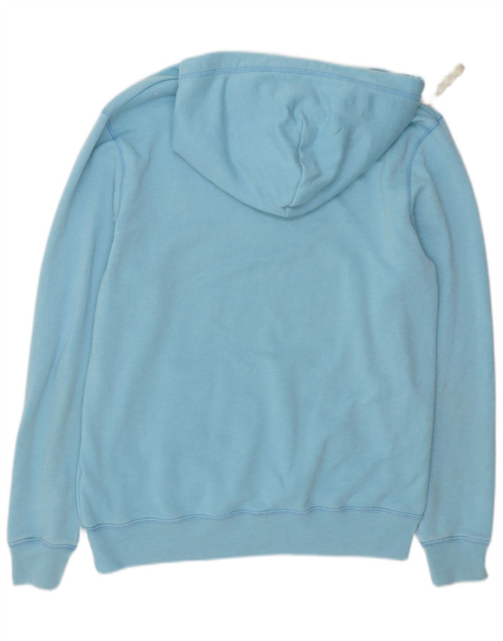 Jack Wills Ανδρικό μπλουζάκι με κουκούλα, μεγάλο μπλε βαμβακερό