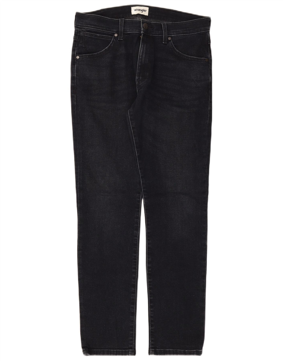 WRANGLER Ανδρικό τζιν Larston Slim W31 L32 Navy Blue Cotton