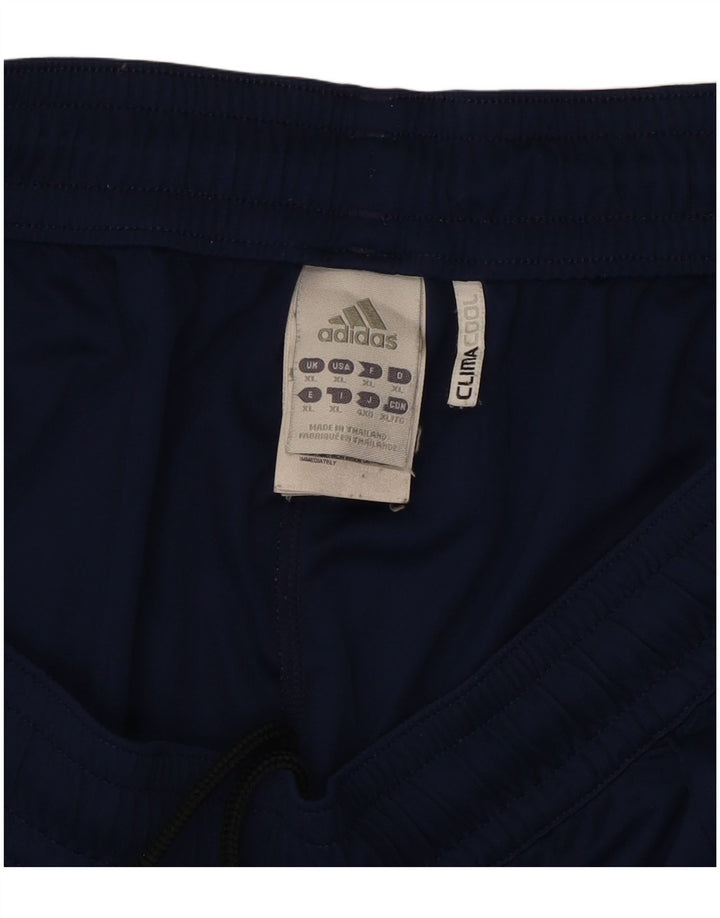 Ανδρικό αθλητικό σορτς Adidas Climacool XL Navy Blue Colorblock Πολυεστέρας