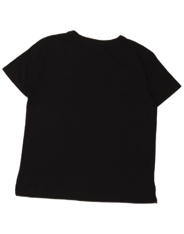 Ανδρικό T-Shirt Lotto Top Μεσαίο Μαύρο