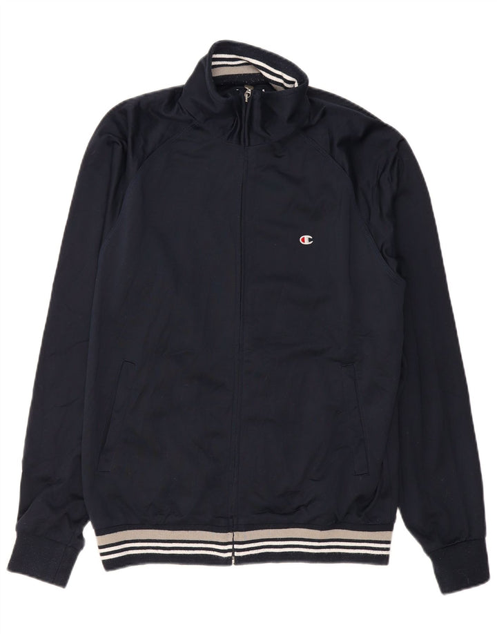 Ανδρική φόρμα Champion Top Jacket Large Navy Blue Polyester