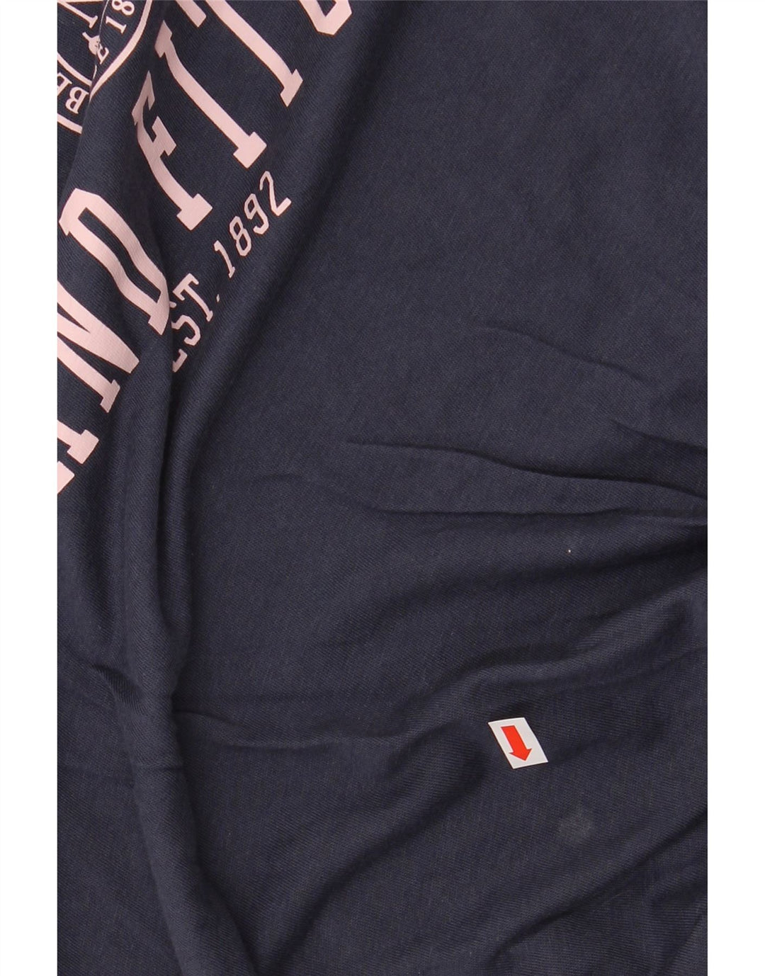 ABERCROMBIE & FITCH Γραφικό T-Shirt για κορίτσια 13-14 ετών Ναυτικό βαμβακερό