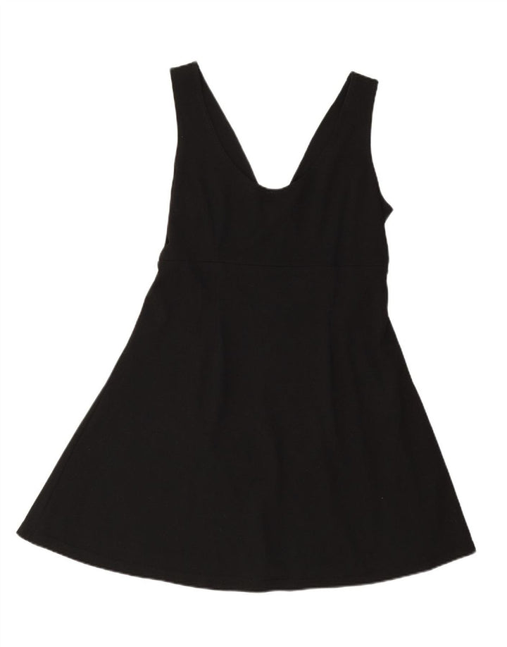 SASCH Womens A-Line Dress UK 12 Medium Black Polyester