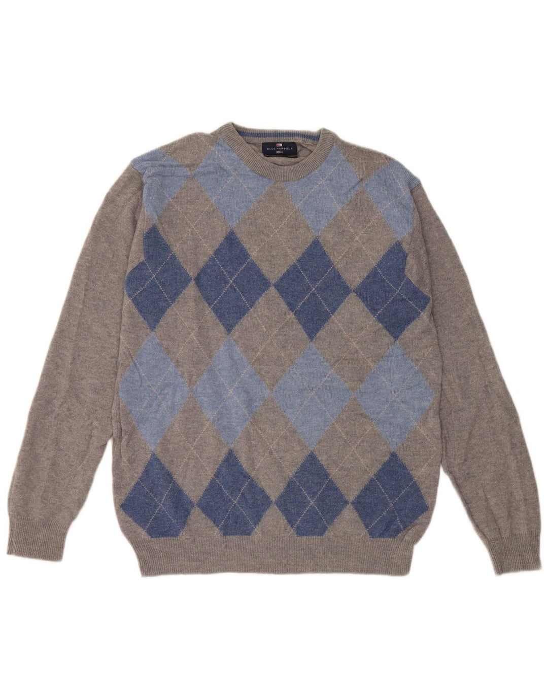 Ανδρικό πουλόβερ Marks & Spencer Crew Neck Jumper UK 38/40 Medium Grey