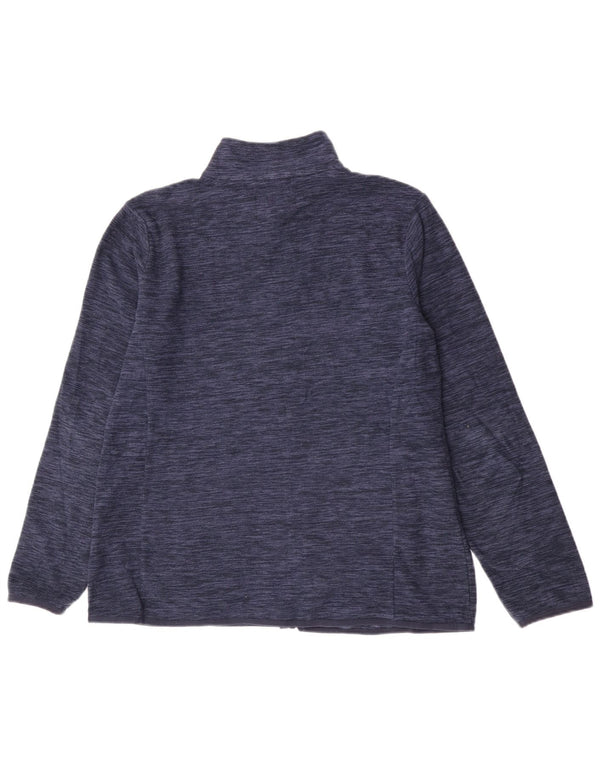 Mountain Warehouse Γυναικείο Fleece Jacket UK 16 Large Navy Blue Flecked