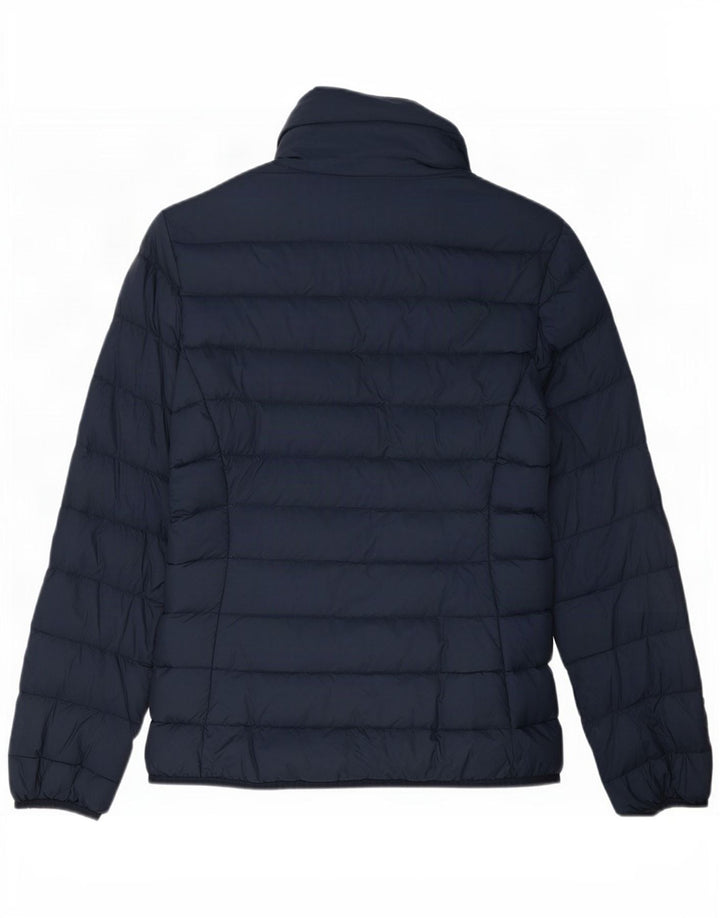 Benetton Γυναικείο μπουφάν με επένδυση UK 10 Small Navy Blue