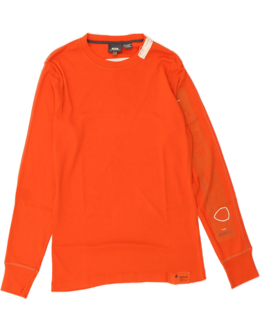 G-STAR Mens Top Long Sleeve XL Orange Cotton Vintage G-Star and Second-Hand G-Star from Messina Hembry 
