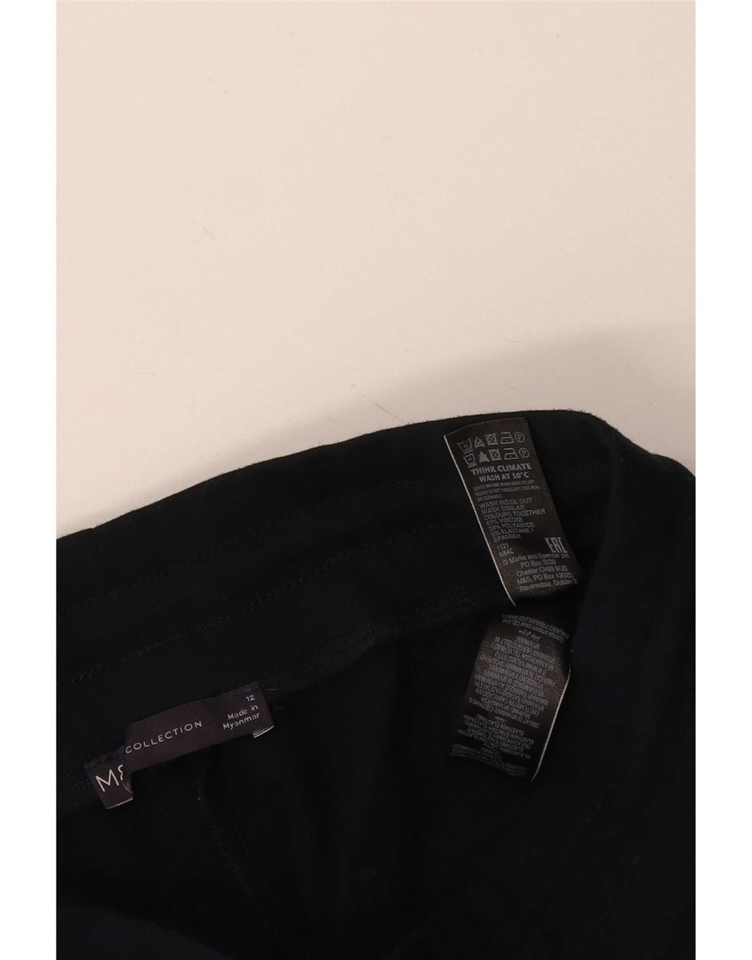 Marks & Spencer Γυναικεία φόρμα παντελόνι UK 12 Medium Navy Blue
