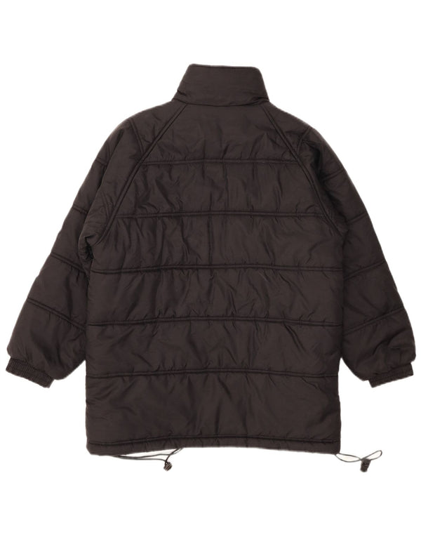 Μπουφάν με επένδυση Umbro Boys 10-11 Years Black Nylon