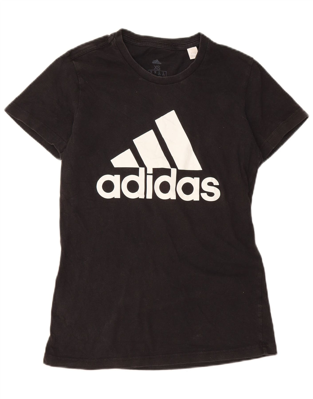 Γυναικείο γραφικό μπλουζάκι ADIDAS Top UK 4/6 XS Μαύρο