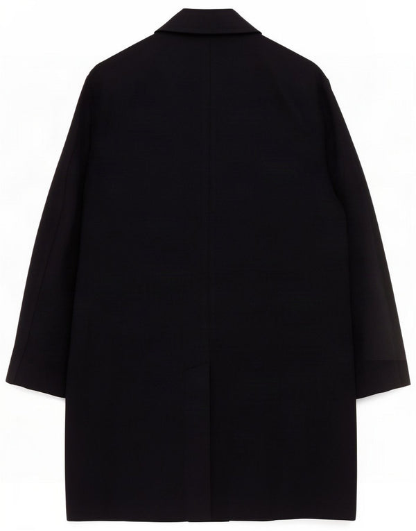 Cos Ανδρικό παλτό 3 κουμπιών UK 36 Small Navy Blue Cotton