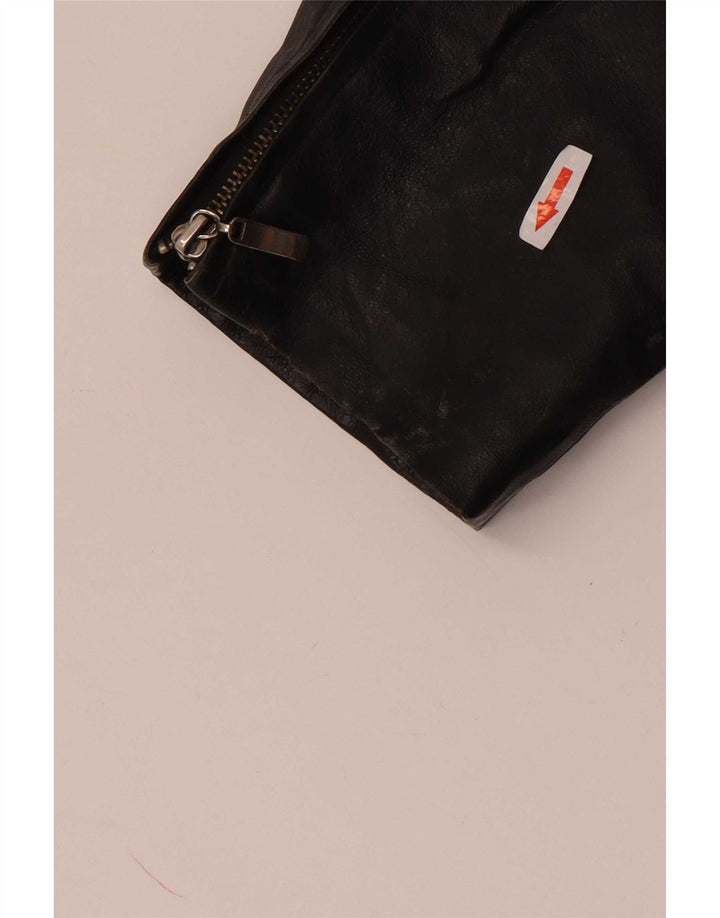 Ανδρικό Δερμάτινο Μπουφάν Conbipel UK 38 Medium Black Leather