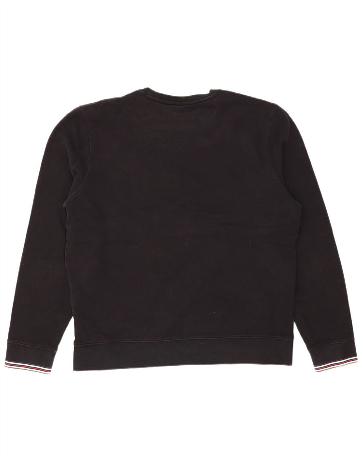 Ανδρικό φούτερ Fila Jumper Μεσαίο μαύρο βαμβακερό