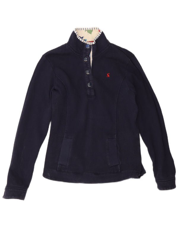 Joules Γυναικεία μπλούζα με λαιμόκοψη Jumper UK 8 Small Navy Blue Cotton