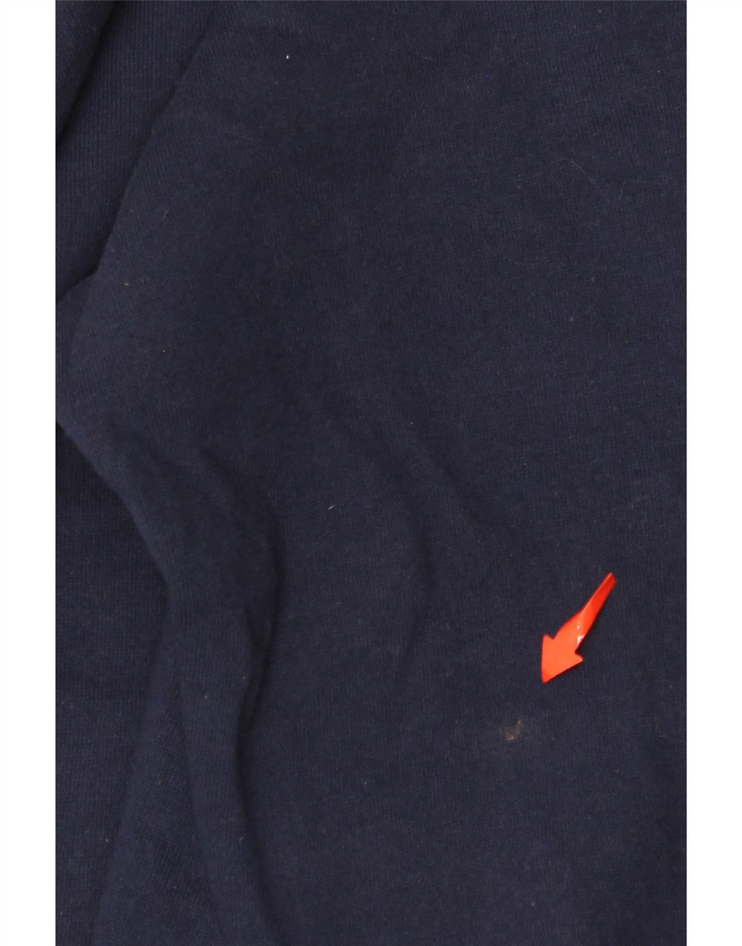 RUSSELL ATHLETIC Ανδρικό πουλόβερ με κουκούλα με φερμουάρ Dri-Power Μεγάλο μπλε ναυτικό βαμβακερό