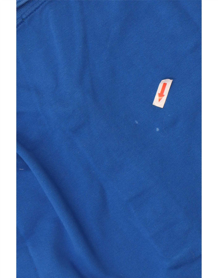 Sergio Tacchini Ανδρικό Πόλο Μπλουζάκι IT 50 Μεγάλο Μπλε Βαμβακερό