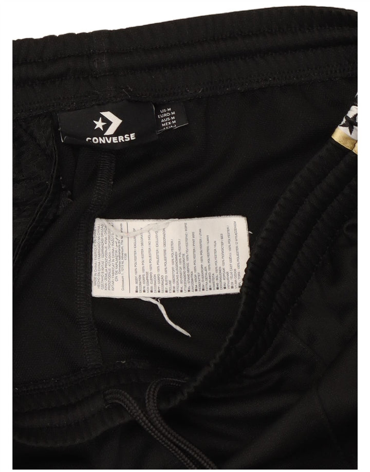 Ανδρική φόρμα Converse Graphic Παντελόνι Joggers Μεσαίο μαύρο βαμβακερό