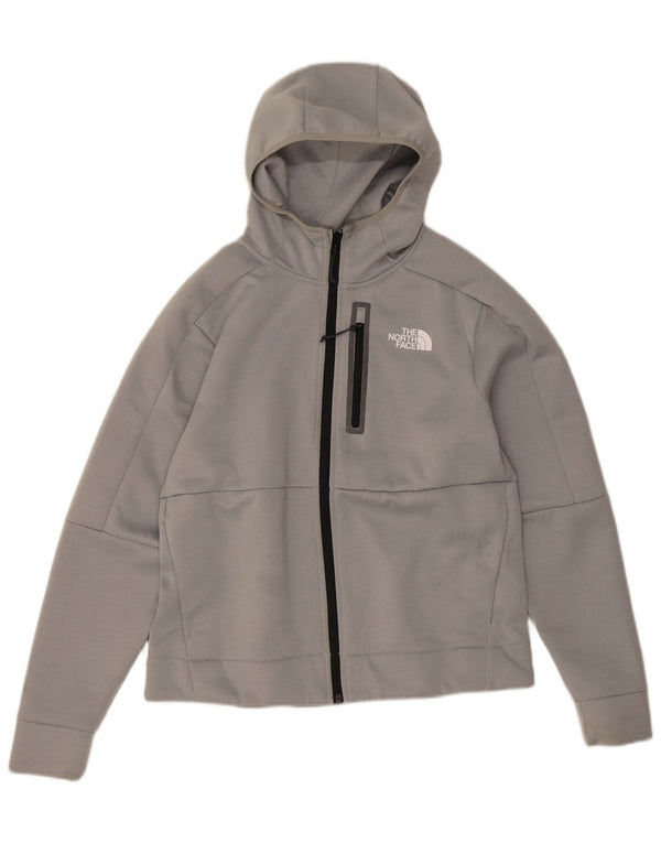 The North Face γυναικείο πουλόβερ με κουκούλα με φερμουάρ UK 12 Medium Grey Polyester