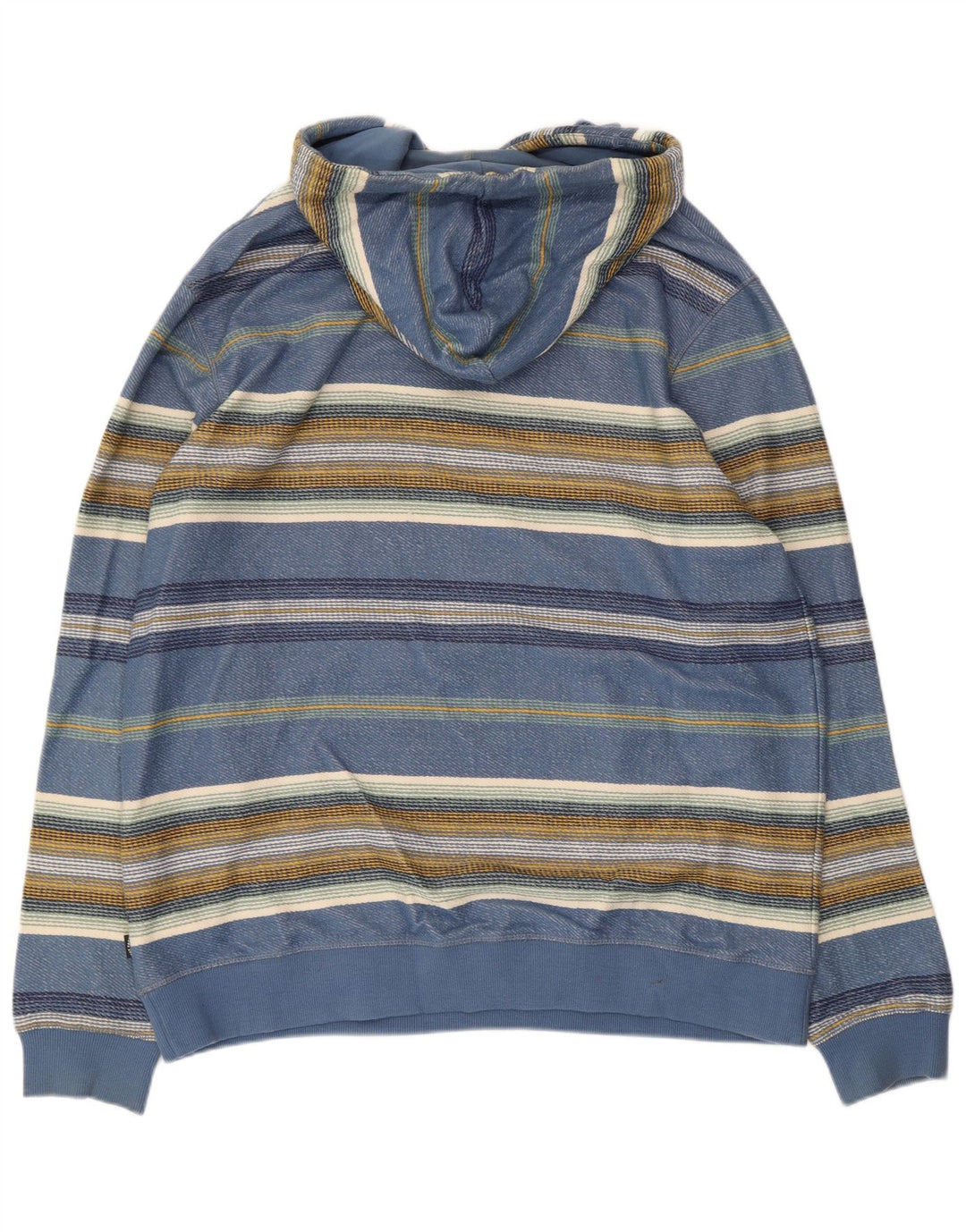 Fat Face Ανδρικό Hoodie Jumper XL Μπλε ριγέ βαμβακερό