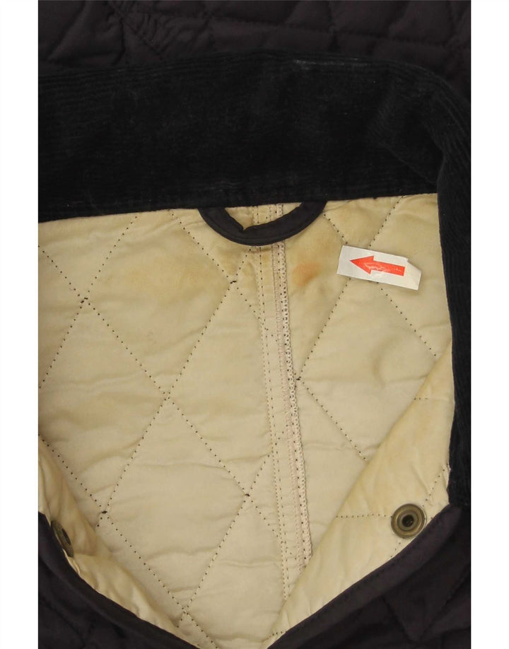 Γυναικείο καπιτονέ μπουφάν Barbour UK 8 Small Navy Blue Polyamide