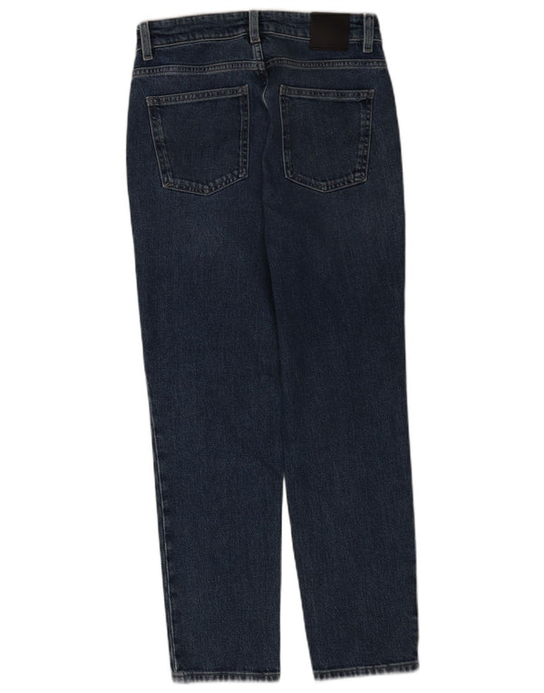 Massimo Dutti Γυναικείο ίσιο τζιν EU 36 XS W26 L26 Μπλε βαμβακερό