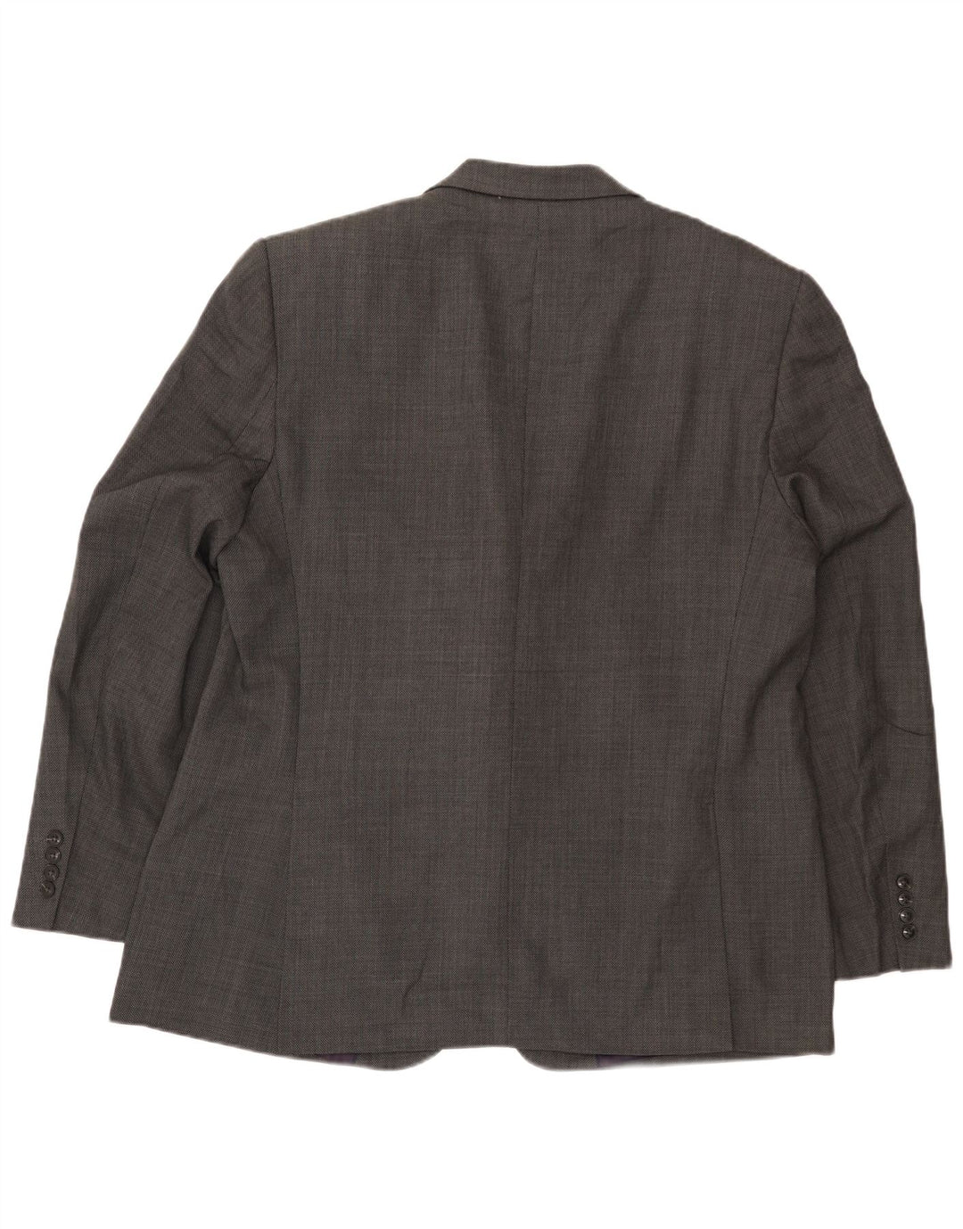 Marks & Spencer Ανδρικό σακάκι σακάκι με 2 κουμπιά UK 46 XL Γκρι μαλλί