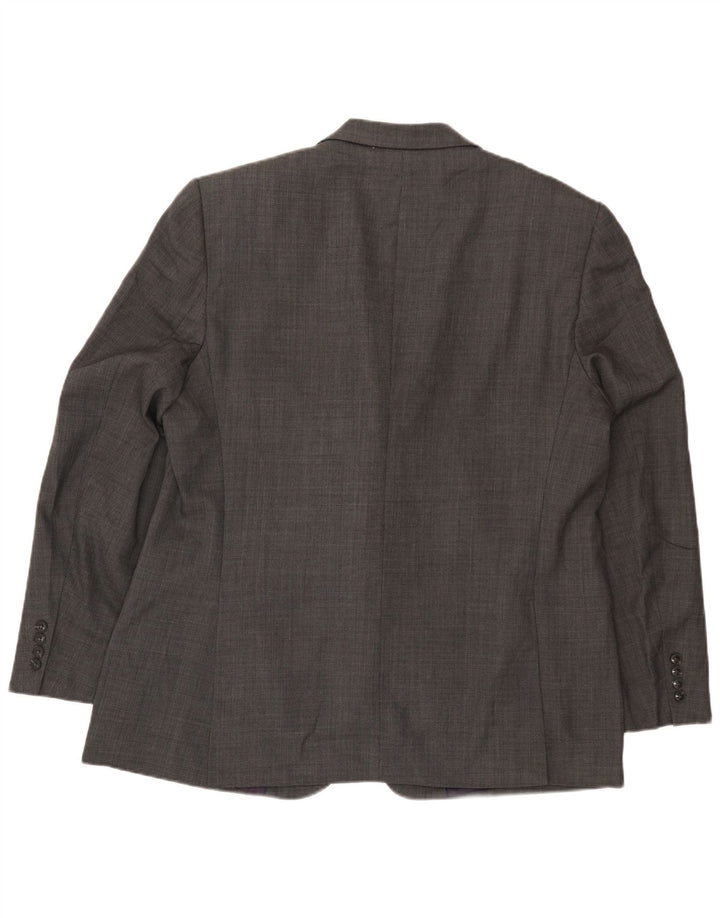 Marks & Spencer Ανδρικό σακάκι σακάκι με 2 κουμπιά UK 46 XL Γκρι μαλλί