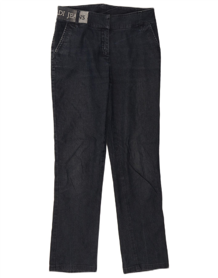 Γυναικείο τζιν Trussardi Graphic Slim W26 L31 Navy Blue