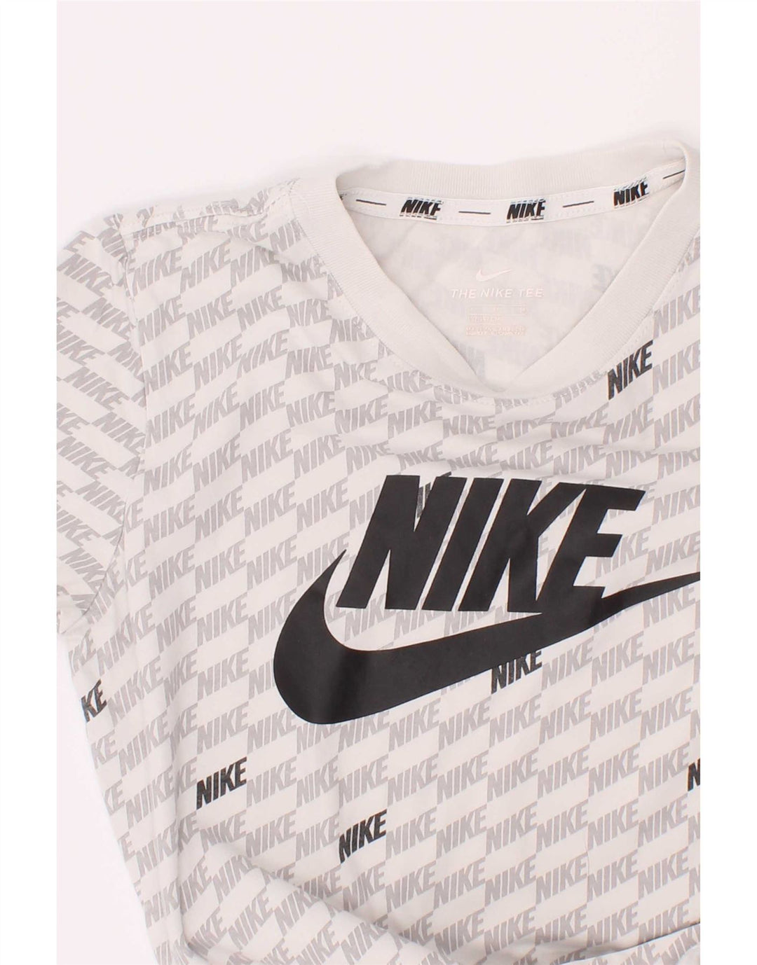 Μπλουζάκι Nike Boys Graphic T-shirt 10-11 ετών, μεσαίο λευκό