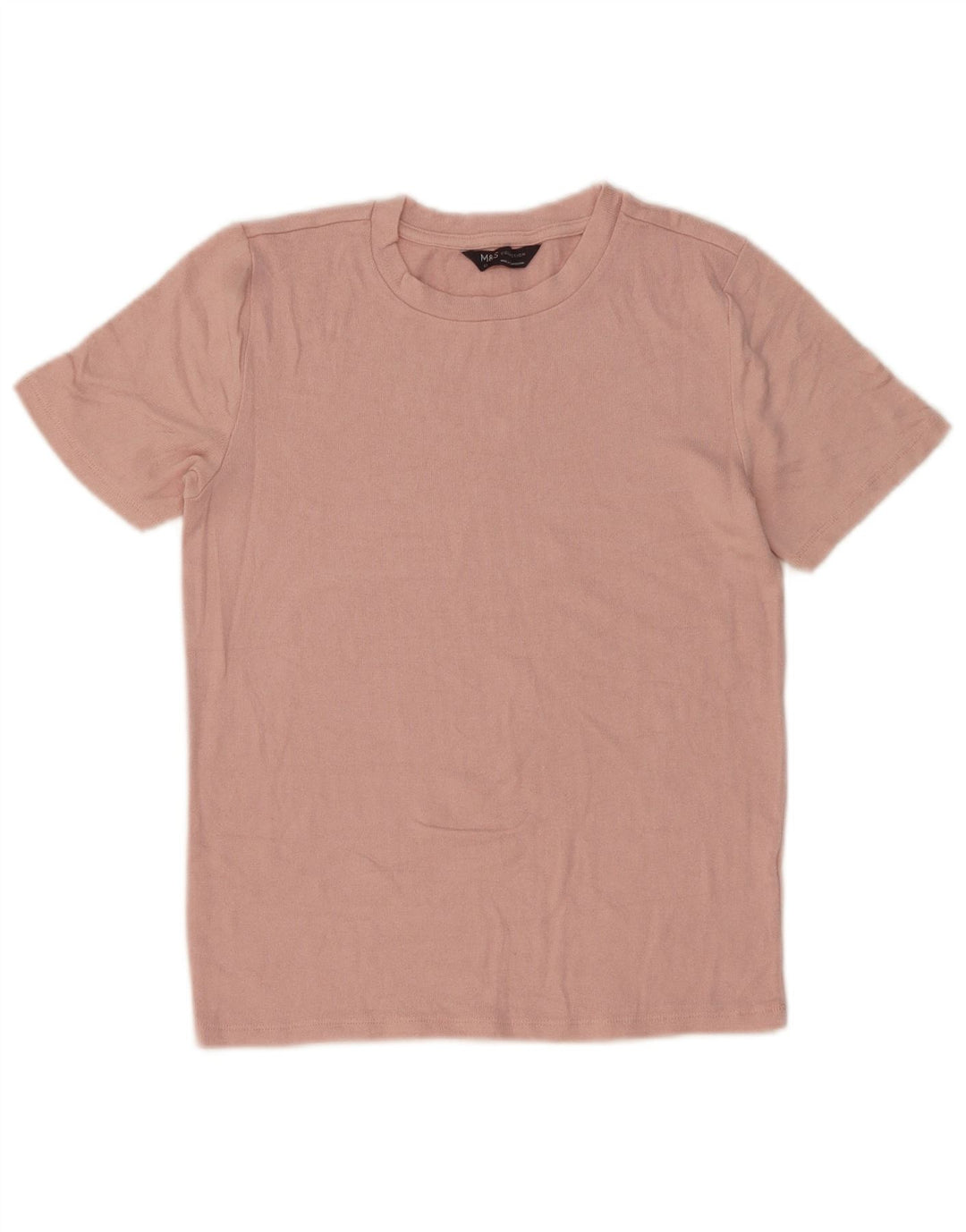 Marks & Spencer Γυναικείο T-Shirt Top UK 12 Medium Pink