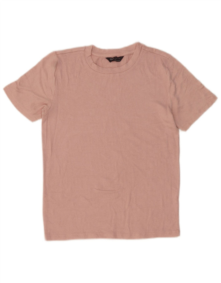 Marks & Spencer Γυναικείο T-Shirt Top UK 12 Medium Pink