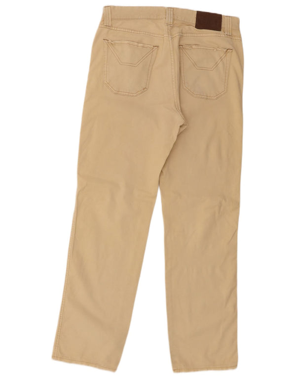 Ανδρικό ίσιο casual παντελόνι Jeckerson W32 L30 Μπεζ βαμβακερό