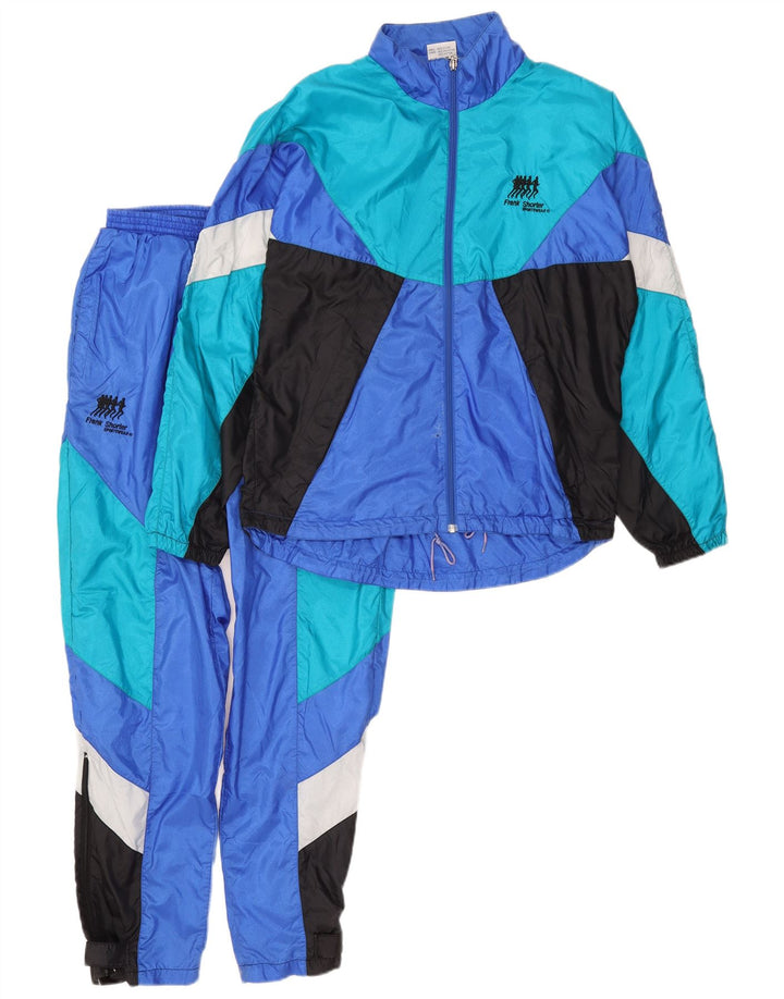 Ανδρική φόρμα Frank Shorter Full Medium Blue Colorblock Nylon