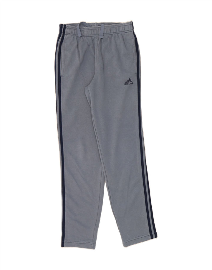 ADIDAS Mens Tracksuit Trousers Small  Blue Cotton Vintage Adidas and Second-Hand Adidas from Messina Hembry 