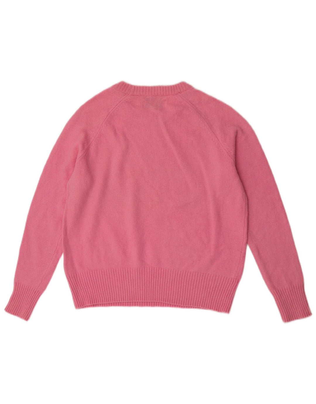 Superdry Γυναικείο πουλόβερ με λαιμόκοψη UK 14 Medium Pink