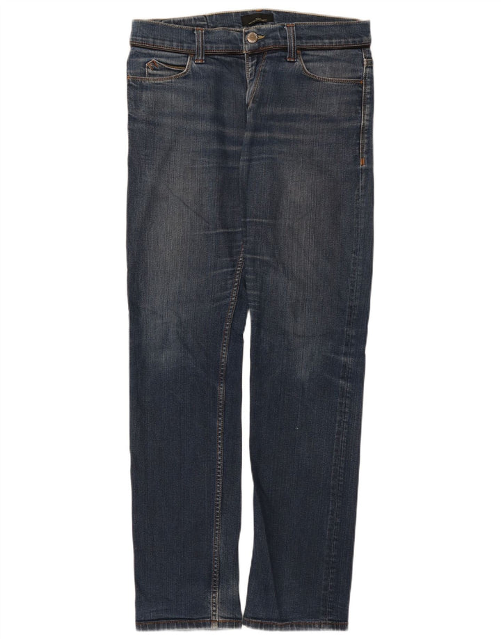 Zara Ανδρικό τζιν ίσιο EU 42 Large W32 L32 Blue