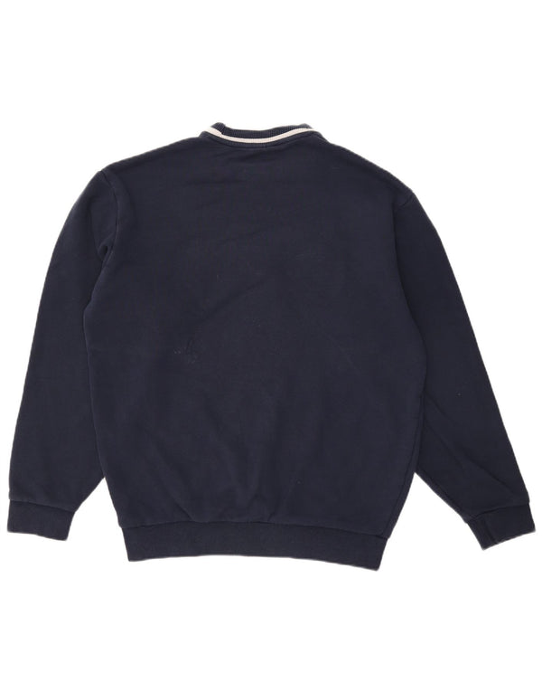 Ανδρικό φούτερ Adidas Graphic Loose Fit Jumper Small Navy Blue από βαμβακερό