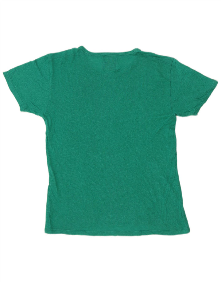Zara Ανδρικό T-Shirt Top Μικρό Πράσινο