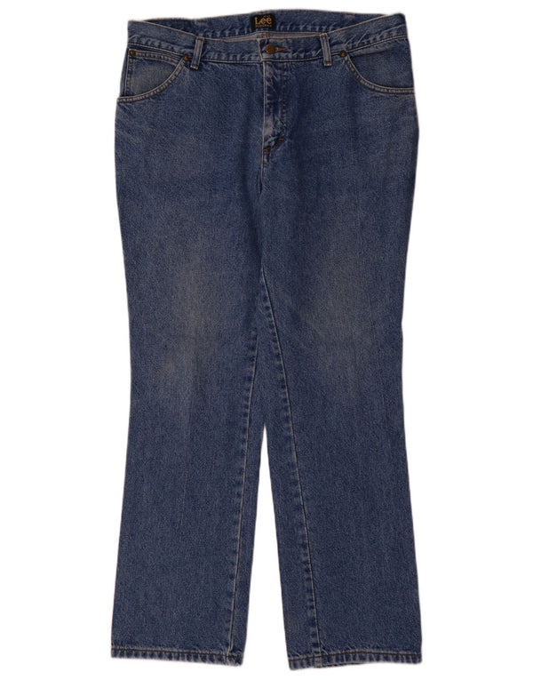 Lee Mens Ranger Straight Jeans W38 L32 Μπλε βαμβακερό