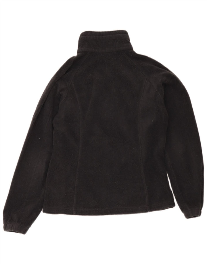 Columbia Γυναικείο Fleece Jacket UK 12 Medium Black Polyester