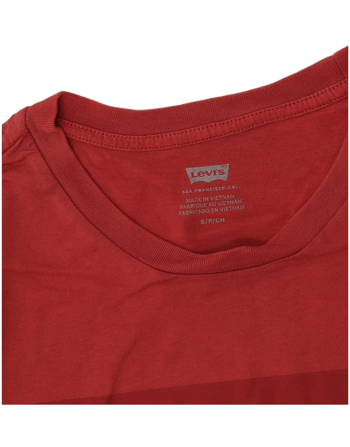 Ανδρικό γραφικό T-Shirt Levi's Top Μικρό κόκκινο