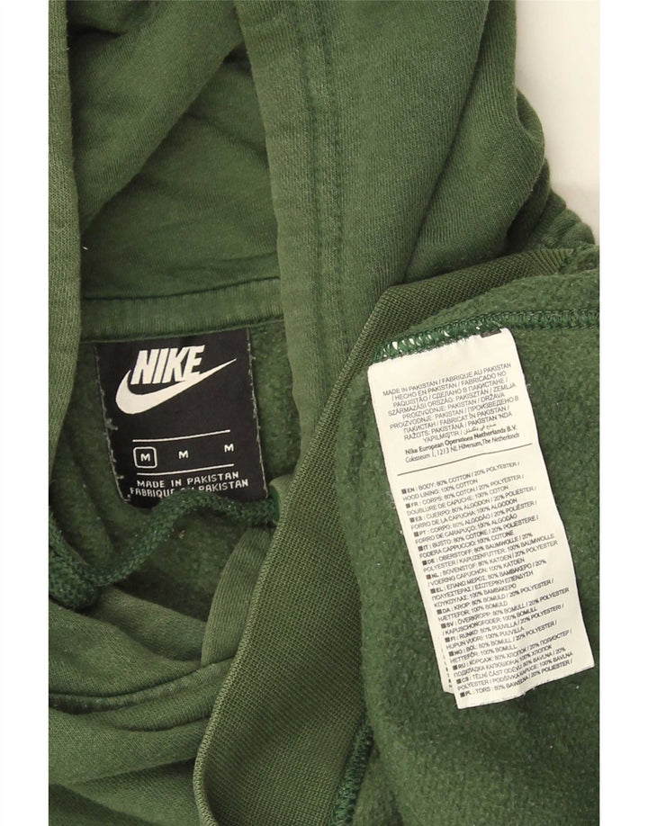 Ανδρικά κουκούλα Nike, μεσαίο πράσινο βαμβακερό